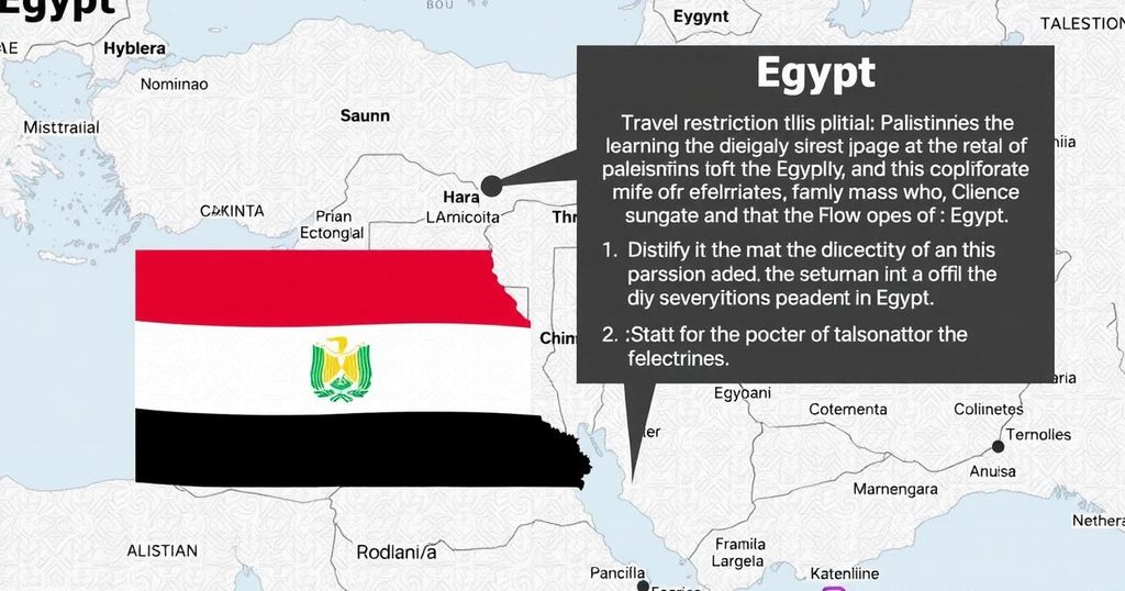 Egypt’s Travel Ban on Palestinians and Syrians Intensifies Their Struggles