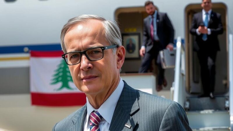 US Envoy Hochstein Visits Lebanon Amid Ceasefire Tensions and Upcoming Election