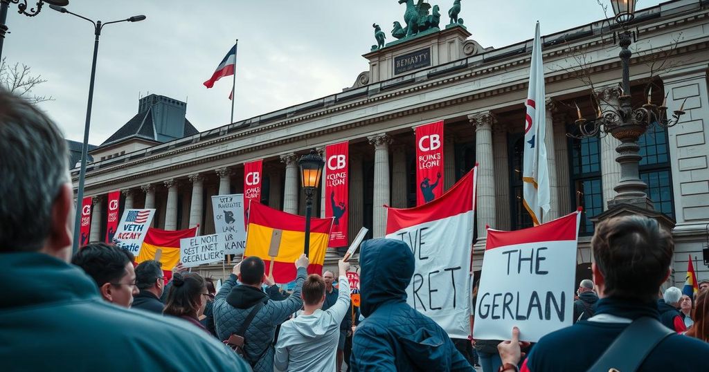 Protests Erupt as Far-Right Alternative for Germany Holds Convention in Riesa