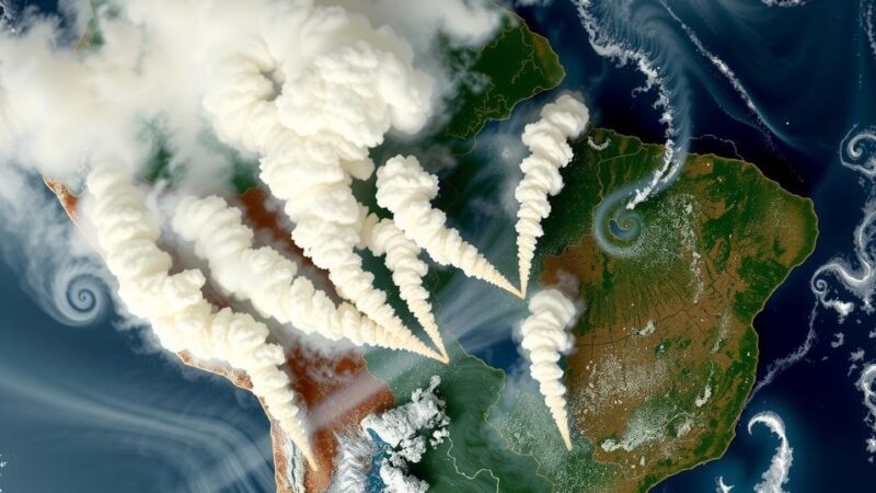 Thick Smoke from Fires in Brazil and Bolivia Detected by NASA Satellite