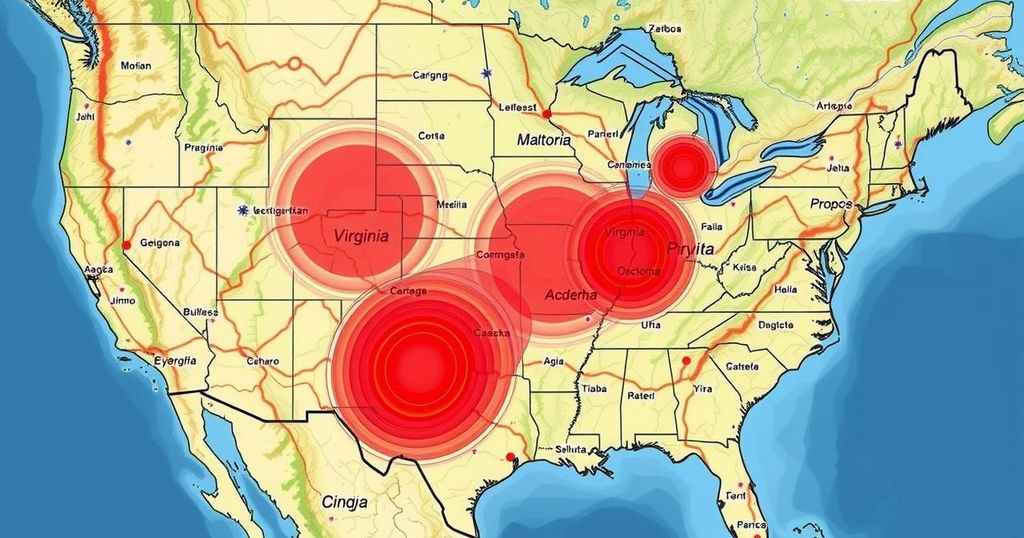 Two Earthquakes Shake Central Virginia Within Twelve Hours