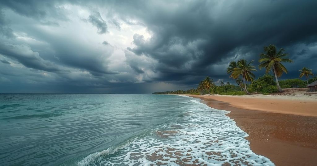 Impact of Tropical Cyclone Dikeledi on Nampula Province, Mozambique