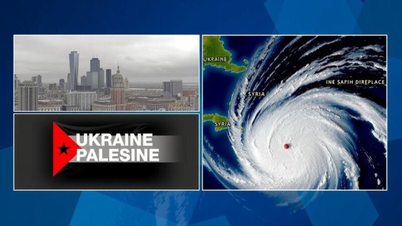 Urgent Humanitarian Concerns: Ukraine, Gaza, Syria, and Cyclone Dikeledi