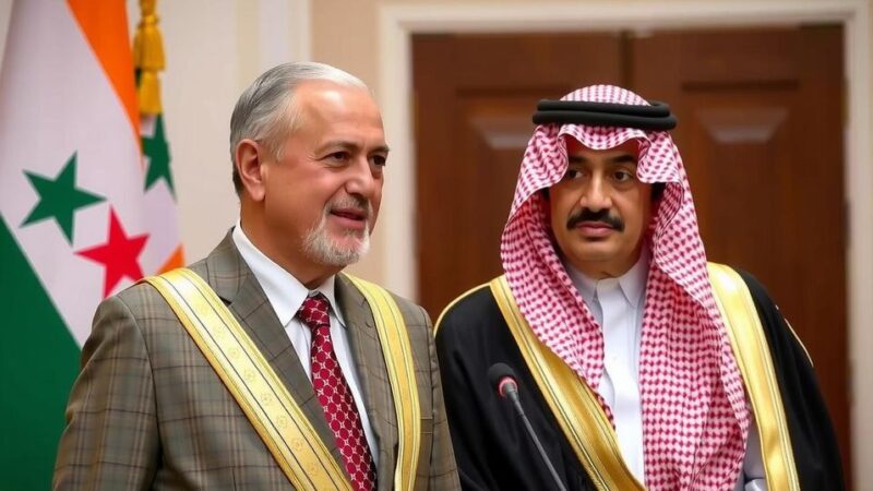 Syria’s Foreign Minister Makes Historic Visit to Saudi Arabia