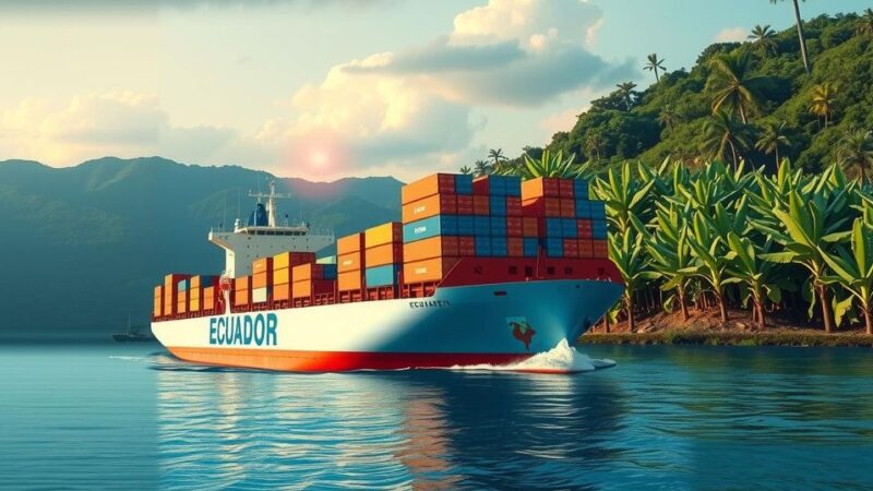 Cosco Launches Express Service for Faster Ecuadorean Produce Deliveries to China