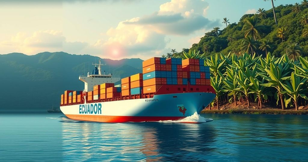 Cosco Launches Express Service for Faster Ecuadorean Produce Deliveries to China