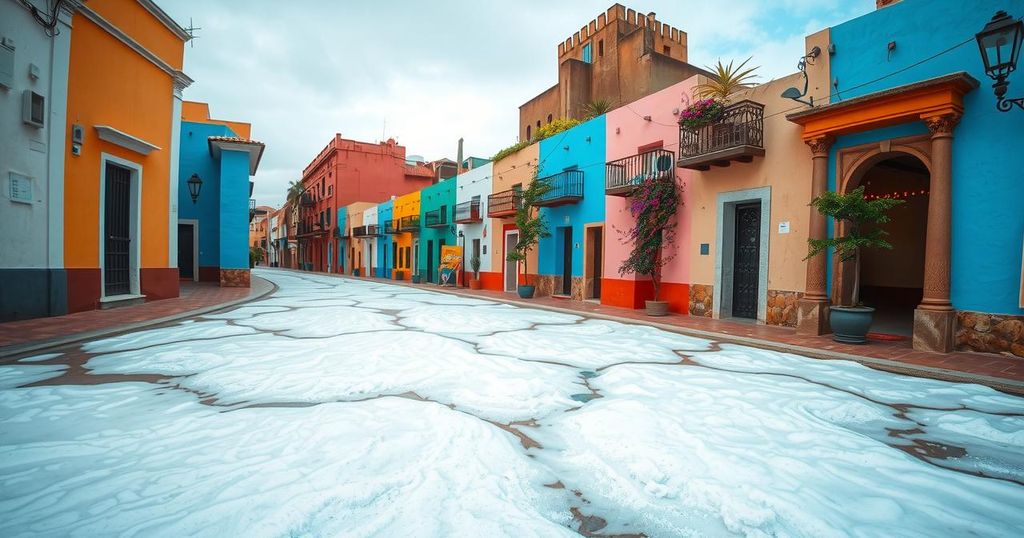 Authorities Investigate White Foam Phenomenon in Casablanca’s Sidi Bernoussi