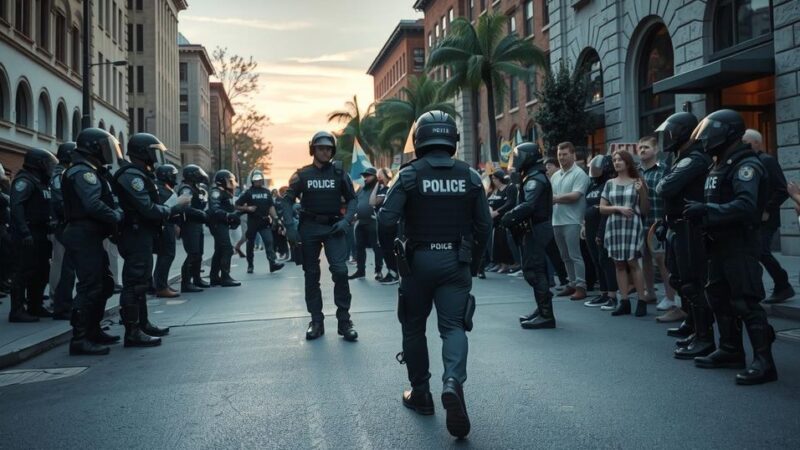 Police Violence Against Opposition Supporters in Mozambique Demonstration