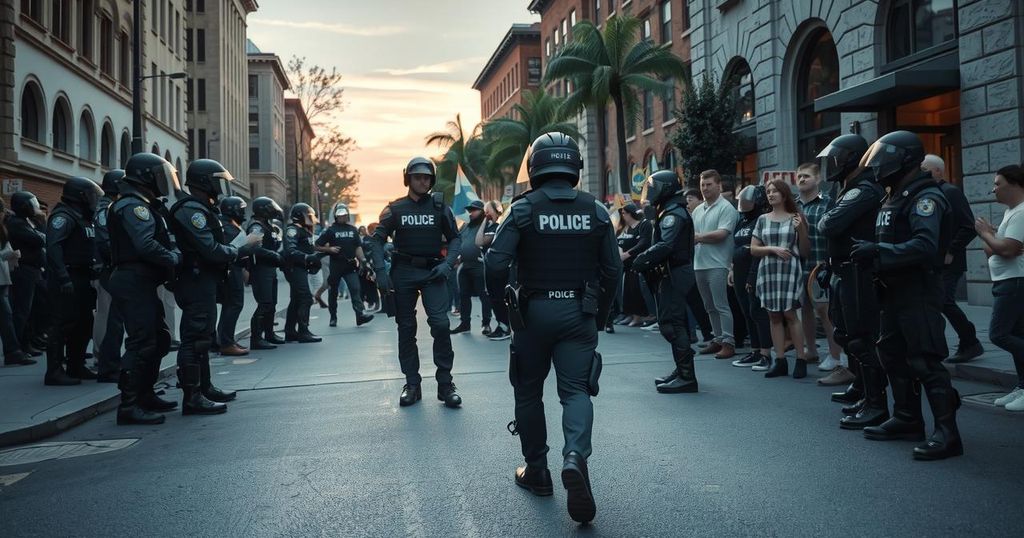 Police Violence Against Opposition Supporters in Mozambique Demonstration