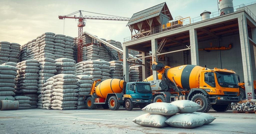 Argentina’s Cement Production Rises by 9% in February 2025