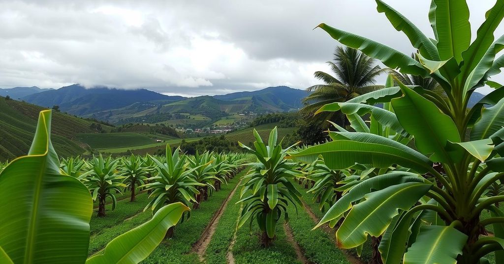 Banana Production in Piura Resilient Amid Heavy Rains in Northern Peru