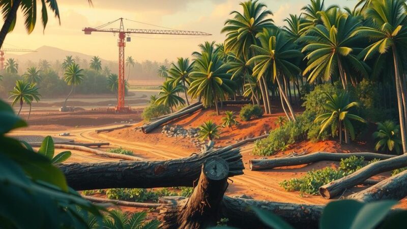 Amazon Rainforest Destroyed for COP30 Climate Summit Highway Construction