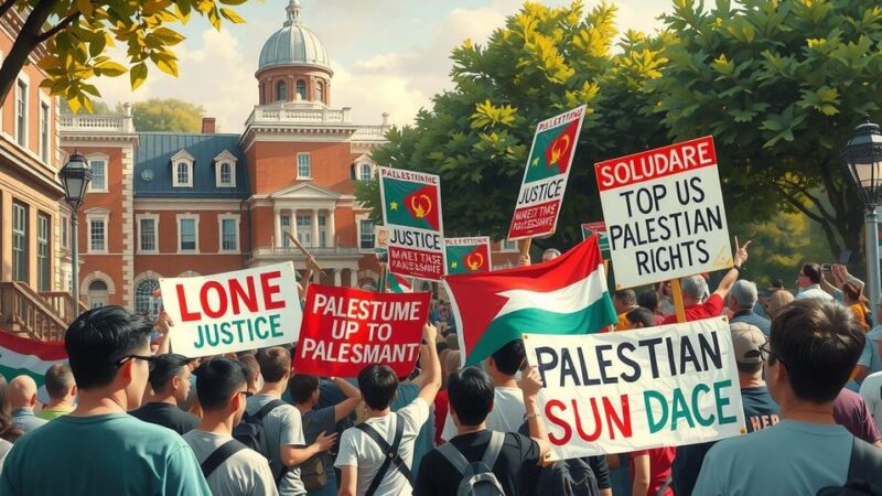 Protests Erupt at Columbia University Over Arrest of Palestinian Activist Mahmoud Khalil