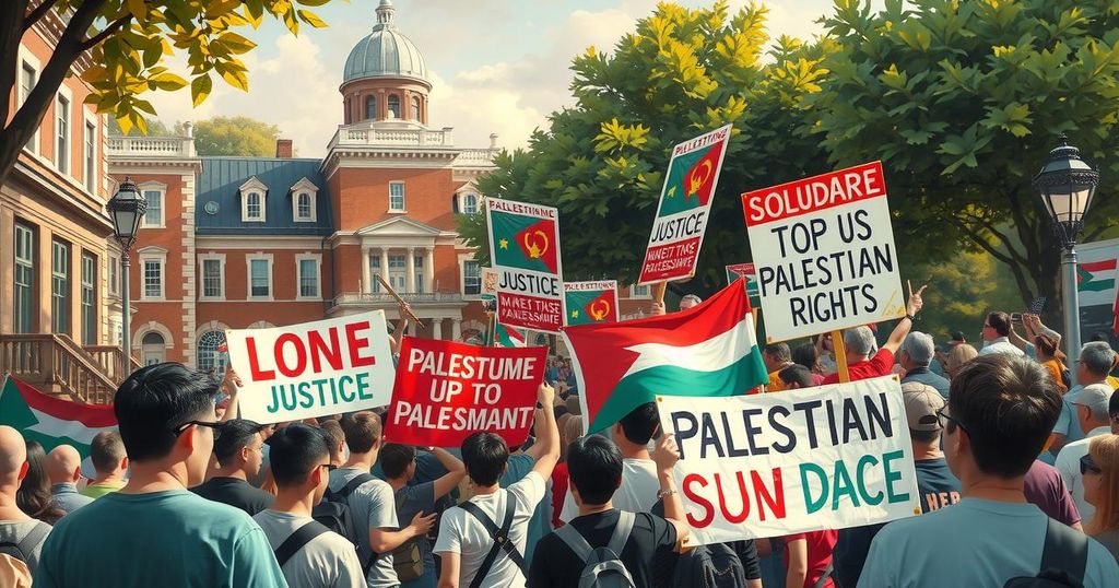 Protests Erupt at Columbia University Over Arrest of Palestinian Activist Mahmoud Khalil