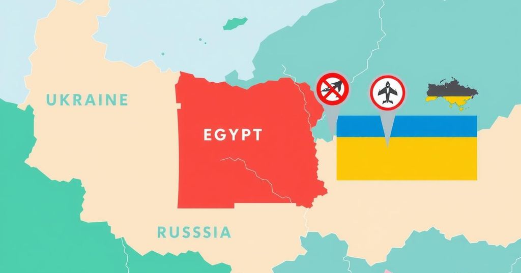 Egypt Enforces Travel Restrictions for Military-Aged Men to Ukraine, Russia