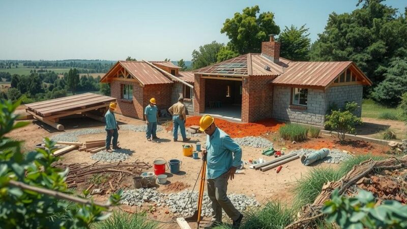 MRF Team Evaluates Reconstruction Progress in Macomia, Mozambique