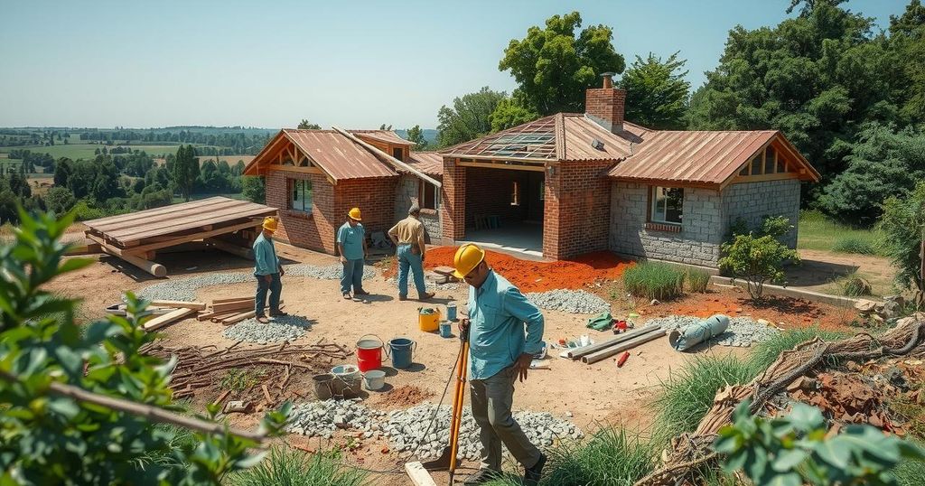 MRF Team Evaluates Reconstruction Progress in Macomia, Mozambique