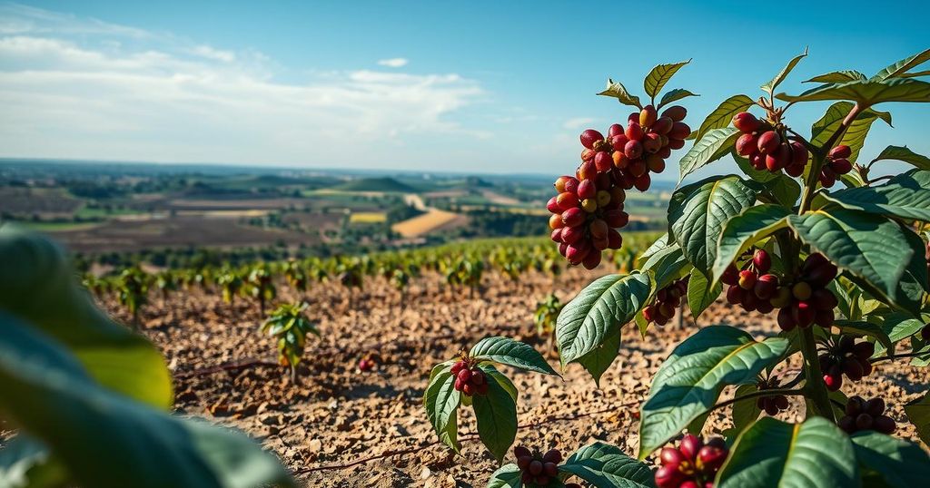 Coffee Prices Surge Amidst Supply Concerns and Weather Impact in Brazil