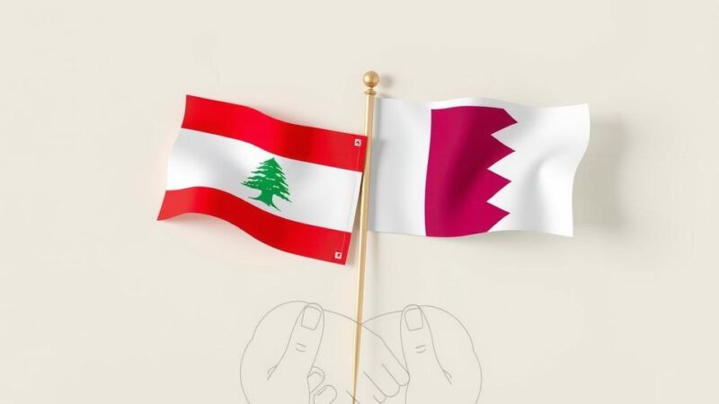 Lebanese Prime Minister Meets Qatari Ambassador to Enhance Bilateral Relations