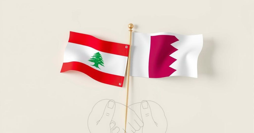 Lebanese Prime Minister Meets Qatari Ambassador to Enhance Bilateral Relations