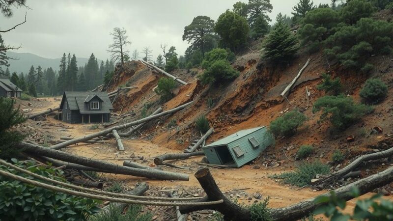 Tragic Landslide in Colombia Claims Four Lives and Displaces Families