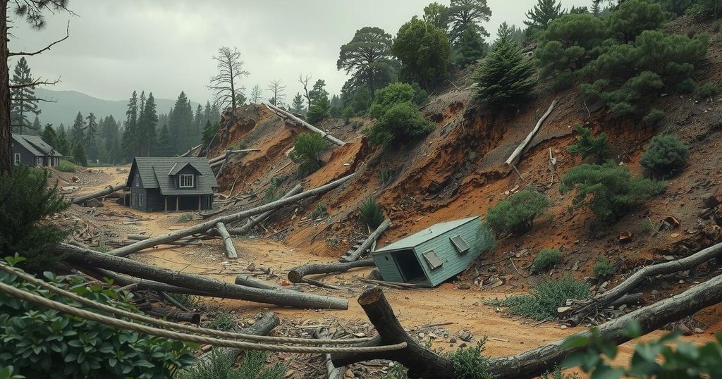 Tragic Landslide in Colombia Claims Four Lives and Displaces Families